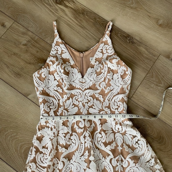 Dress the Population Blair Floral Lace Dress. - Picture 15 of 17